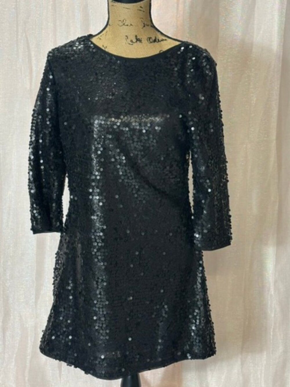 Sequined Mini Dress